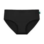 Comfortable black bamboo briefs with low waist design, perfect for everyday wear. Soft, breathable,.